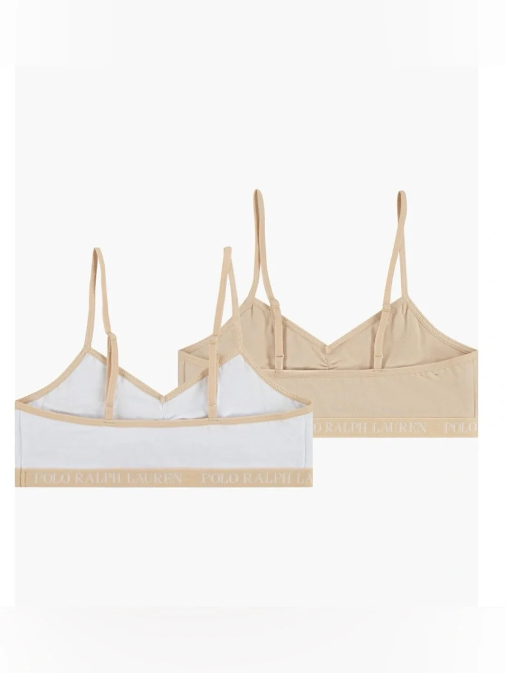 Ralph Lauren Kid’s 2-pack Stretch Cotton Bralette